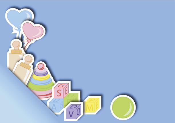 贺卡和儿童玩具图片下载