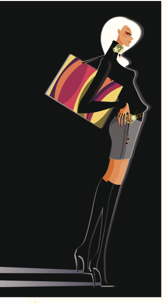 女人的侧视图图片下载