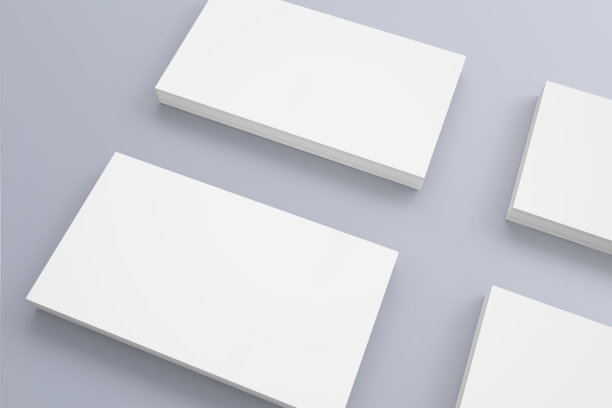 空白名片近距离观察图片下载
