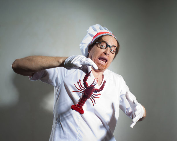 厨师和龙虾图片下载