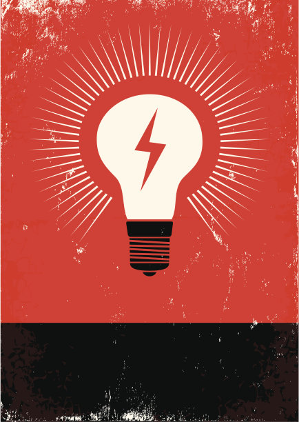 海报与灯泡图片下载