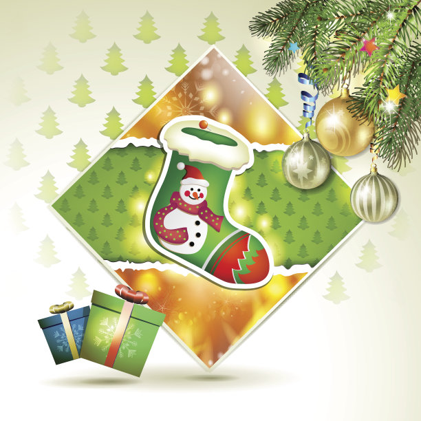 圣诞袜子图片下载