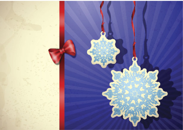 优雅的圣诞背景。图片下载