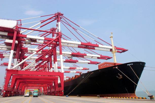 集装箱码头图片下载