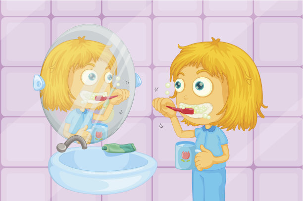 刷牙图片下载