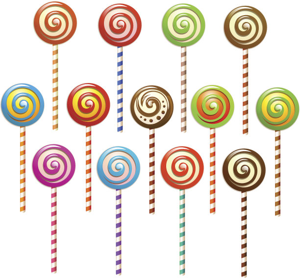 棒棒糖素材图片