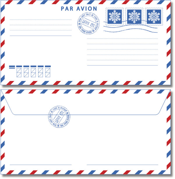 航空信封图片下载