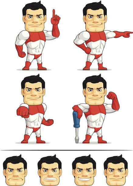 超级英雄定制吉祥物5图片下载