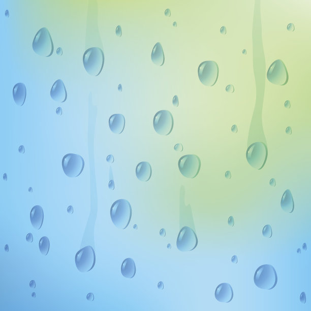 向量水滴。图片下载