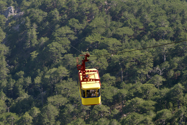 乘缆车到艾佩特里山顶图片下载