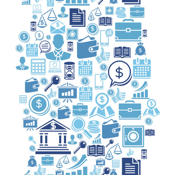 无缝模式的业务图标。图片下载