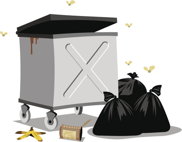 开放的垃圾站图片下载