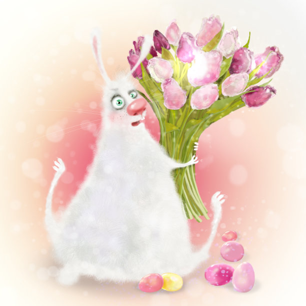 复活节兔子图片下载