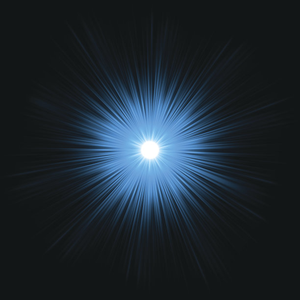 蓝色的设计与突发。EPS 8图片下载