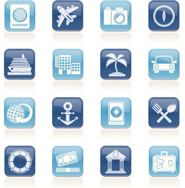 旅游及旅游标志图片下载