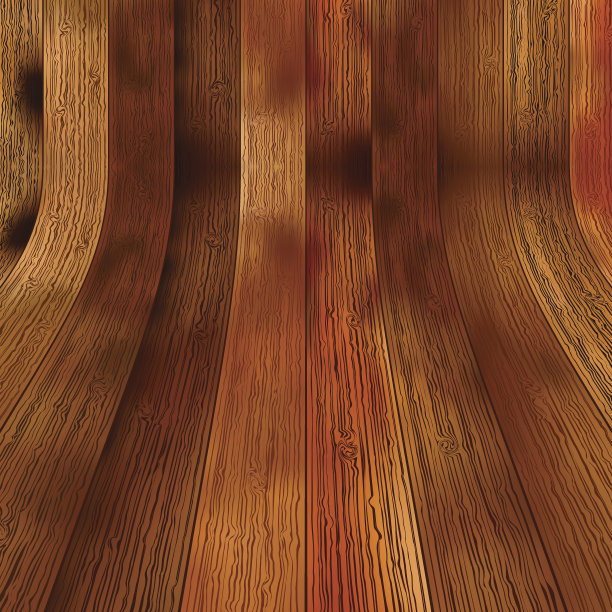 内饰有照明的木板。+ EPS8图片下载