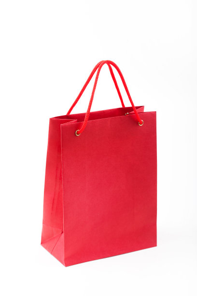 红色纸袋图片下载