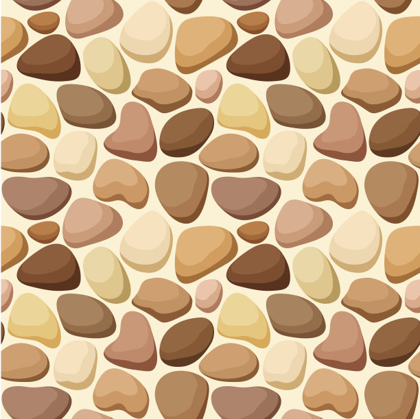 矢量插图无缝纹理与石头图片下载