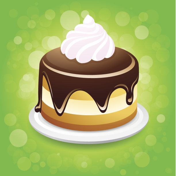 蛋糕的背景素材图片