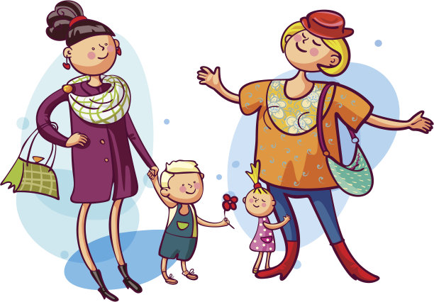 有孩子的母亲素材图片