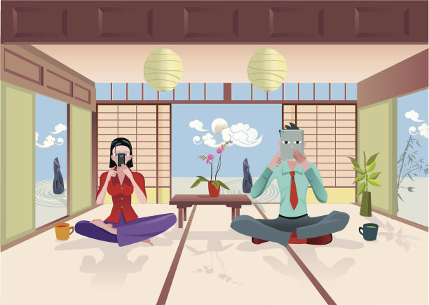 男人和女人阅读图片下载