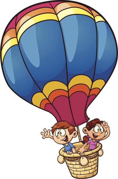 气球里的孩子图片下载