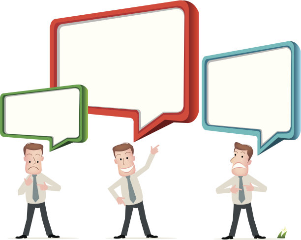 男人说话素材图片