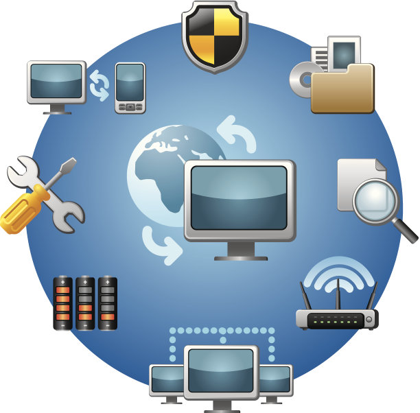 计算机网络图标集图片下载