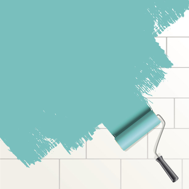 用毛笔在墙上画图片下载