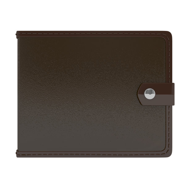 钱包孤立在白色图片下载