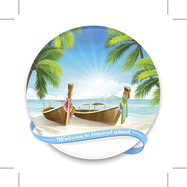 热带岛屿图片下载