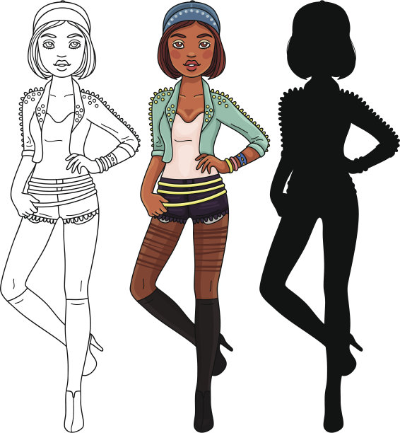 时尚节奏蓝调图片下载