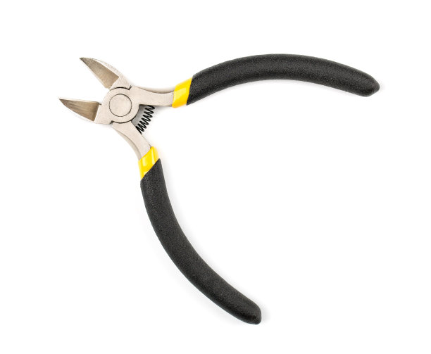 有塑料把手的镊子图片下载