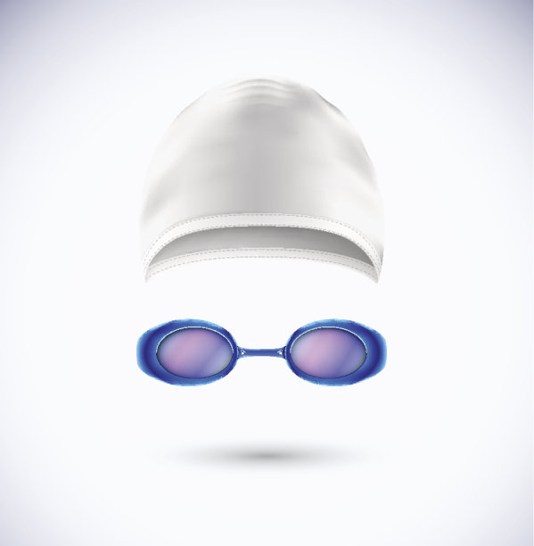 图片游泳帽和泳镜游泳图片下载