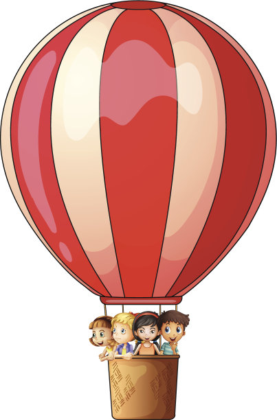 条纹气球图片下载