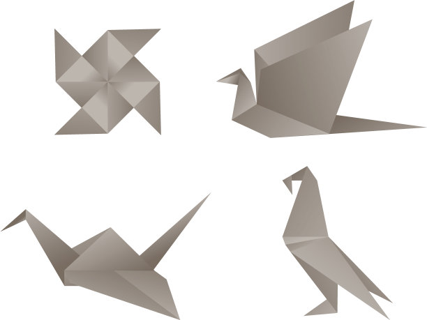 折纸鸟图片下载