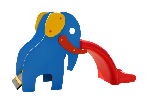 彩色幻灯片在大象的形状图片下载
