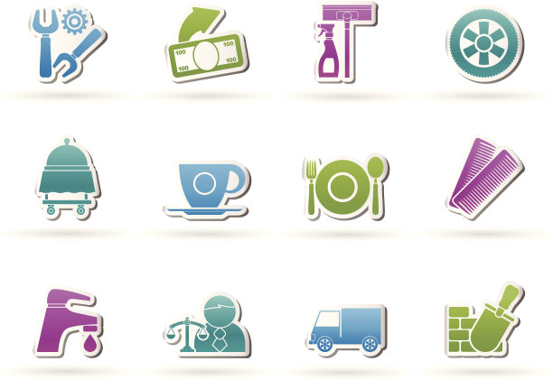 服务和业务图标图片下载