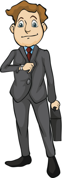 带着包微笑的男人图片下载