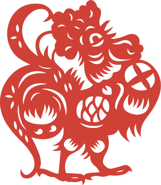 中国的十二生肖鸡年素材图片