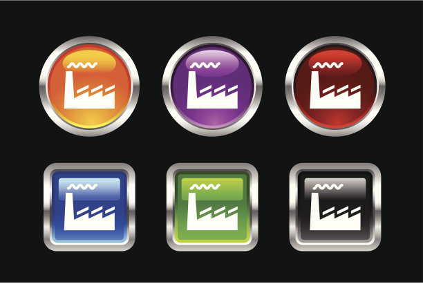 金属光泽图标|工厂图片下载