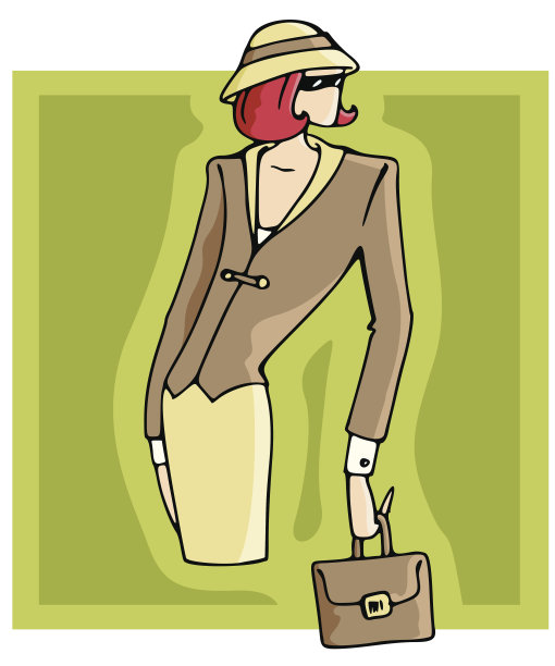 商人(矢量插图图片下载