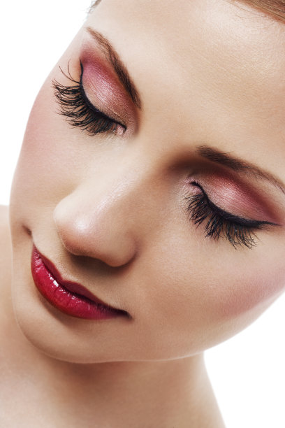 美丽妆容的女人图片下载