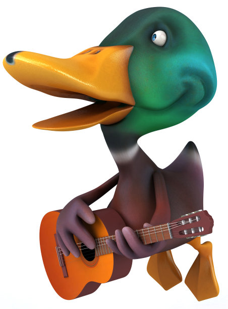 有趣的鸭子图片下载