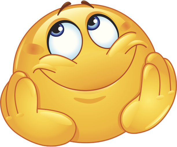 梦幻的表情符号素材图片