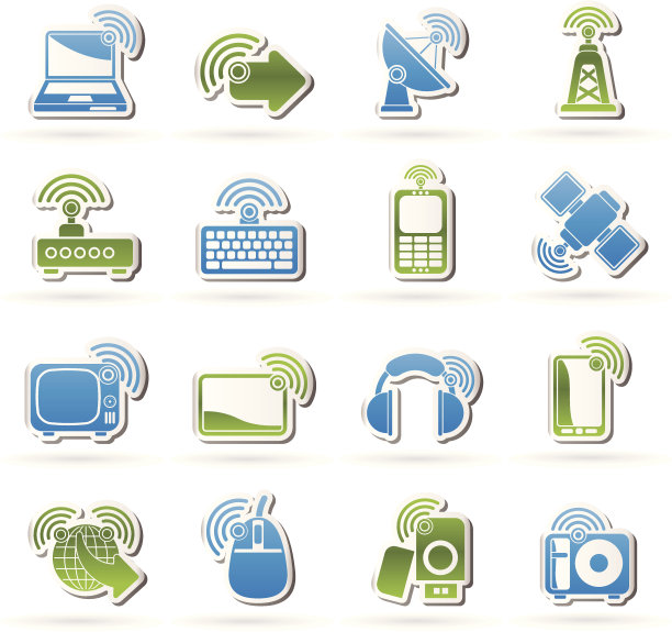 无线及科技图标图片下载