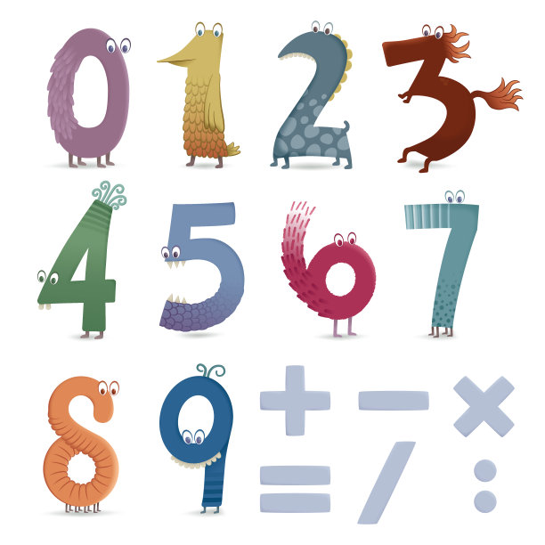 有趣的数字图片下载