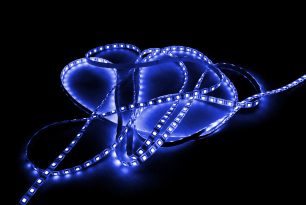 蓝色led条图片下载