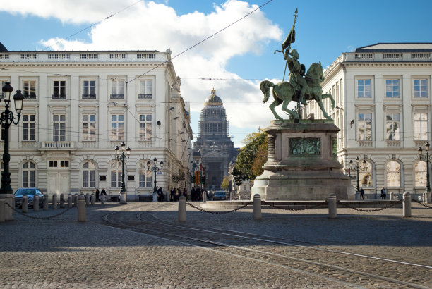 布鲁塞尔的皇家广场图片下载