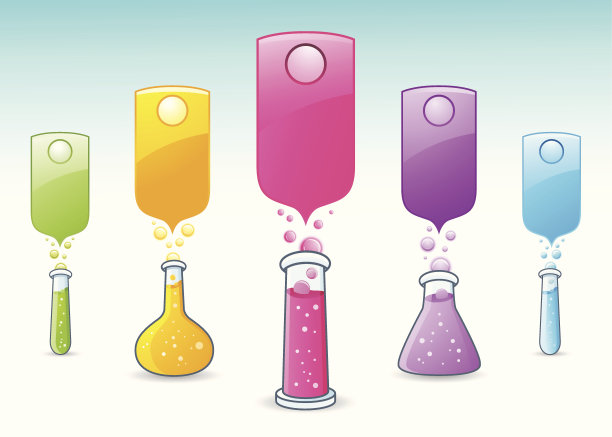 实验室玻璃器皿演示图片下载